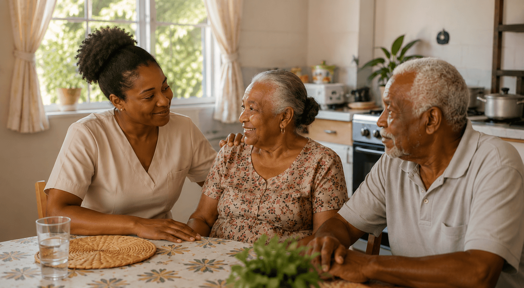Infirmière au domicile de patients en Guadeloupe, à l'origine de la mission Karuk'O.