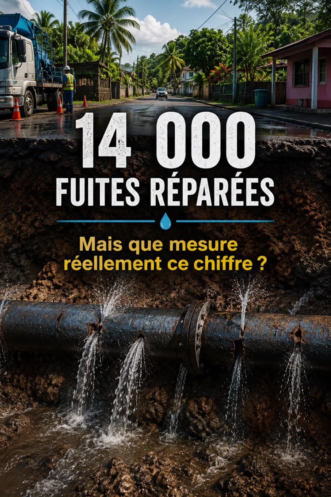 Miniature : 14 000 fuites réparées : que mesure ce chiffre ?